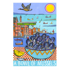 A bowl of Mussels
