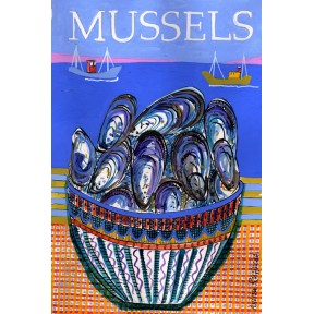 Mussels in bowl .A3